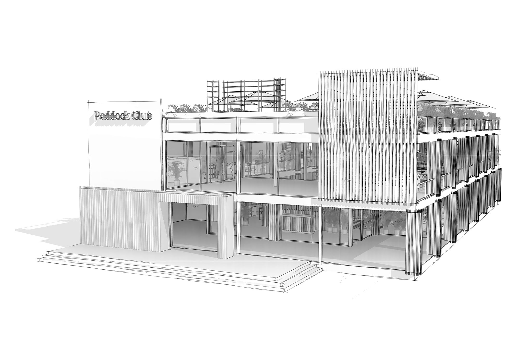 Paddock Club Lounge Harney